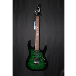 Ibanez GIO RX70 6str Electric Guitar - Transparent Emerald Burst