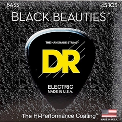 DR Strings Black Beauty Bass 4-String 45/105