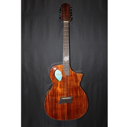 Michael Kelly Forte Port Koa USED 10 String - Gloss Koa W/Hardshell Case