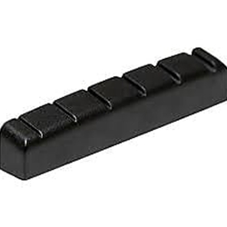 Graph Tech Model 6643-00 Slotted Guitar Nut - 43mm x 6mm - Black TUSQ XL