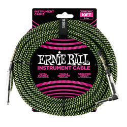 Ernie Ball 10' Braided Straight / Angle