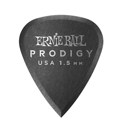 Ernie Ball 1.5mm Black Standard Prodigy Picks 6-pack