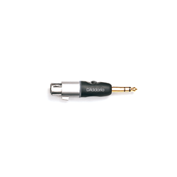 D'Addario PW-P047AA is a balanced 1/4-inch male to XLR female adaptor