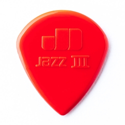 DUNLOP NYLON JAZZ III RED NYLON 6PK