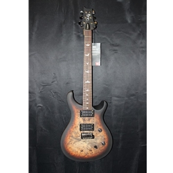 PRS SE "Exotic" Custom 24-08 Poplar Burl Charcoal Cherry Midnight Burst