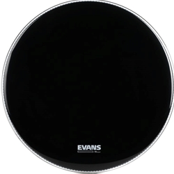 Evans EQ3 Resonant Black Bass Drumhead - 22 inch - No Port