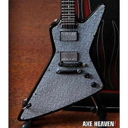 Axe Heaven James Hetfield “Diamond Plate” Miniature Guitar Replica Collectible