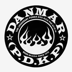 Danmar Bass Drum Impact Pad Flame