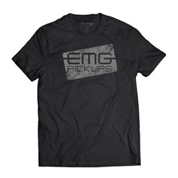 EMG Distressed Logo T Large Black