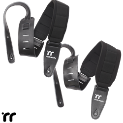Rockready UltraStrap, 2.5" wide, neoprene pad, leather end tab,