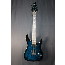 Schecter Omen Elite-6 See Thru Blue Burst