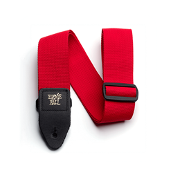 Ernie Ball Polypro Guitar Strap/Bass Strap - Red