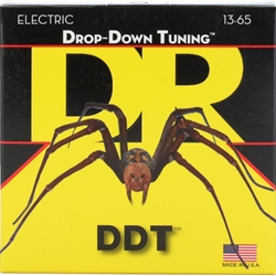 DR Strings DDT-13 Drop-Down Tuning Nickel Plated Steel Electric Guitar Strings - .013-.065 Mega Heavy