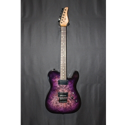 Schecter PT Standard Purple Burst Burl