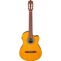 Ibanez GA3ECE Nylon-string Acoustic-electric Guitar - Open Pore Amber
