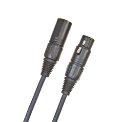 D'Addario Classic Series XLR Microphone/Powered Speaker Cable, 25'