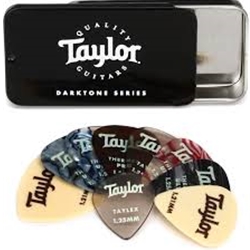 Taylor Pick Tin,Sampler Darktone Series