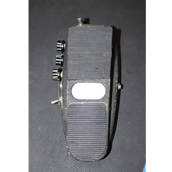 Foxx Fuzz & Wa & Volume Wah Effects Pedal Rare Original Black Vintage