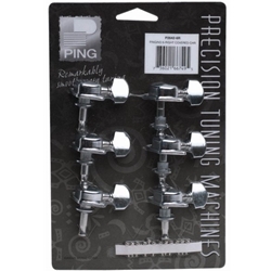 Ping P2642-6R Economy Covered Machine Heads. 6 RT Mini Button Chrome