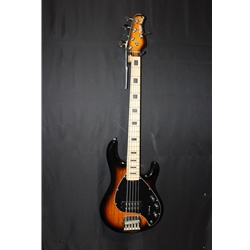 Sterling StingRay Plus in Vintage Sunburst 5-String