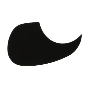 All Parts PG-0090 Thin Acoustic Pickguard with Adhesive Backing Black