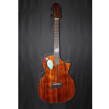 Michael Kelly Forte Port Koa USED 10 String - Gloss Koa W/Hardshell Case