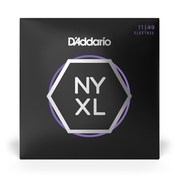 D'Addario NYXL 1149 Nickel Wound Medium Electric Guitar Strings (11-49)