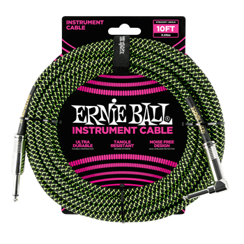 Ernie Ball 10' Braided Straight / Angle