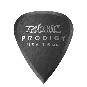 Ernie Ball 1.5mm Black Standard Prodigy Picks 6-pack