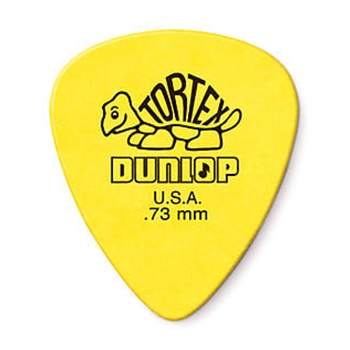 DUNLOP TORTEX STANDARD YELLOW .73mm 12PK