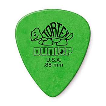 DUNLOP TORTEX STANDARD GREEN .88mm 12PK
