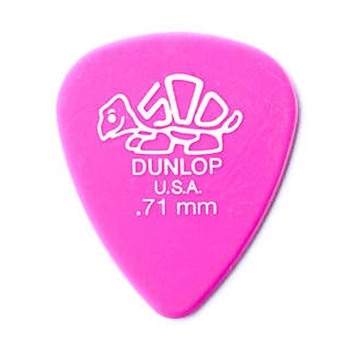 Dunlop Delrin Standard .71mm 12 pk Pink