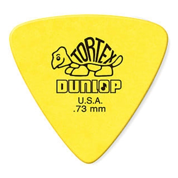 Dunlop Tortex Tri-PK Yellow .73mm