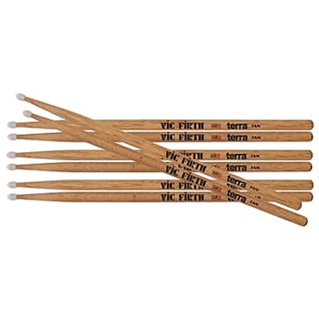 Vic Firth American Classic® 7A Nylon Terra Series 4pr Value Pack