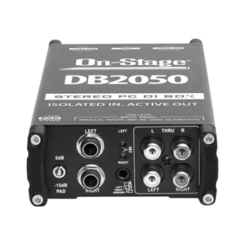 OnStage Active Stereo Multimedia DI Box