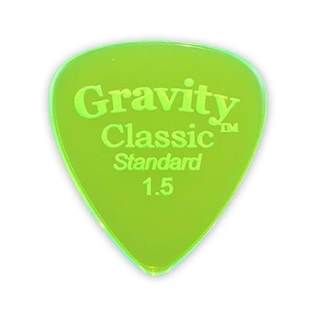 Gravity Guitar Picks GCLS15P Polished Classic, Standard, 1.5 mm