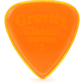 Gravity Picks Classic - Standard Size, 3mm, Polished