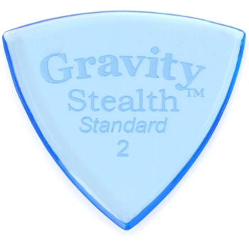 Gravity Picks Stealth - Standard, 2mm, Polished