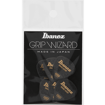 Ibanez Grip Wizard Picks, .80mm 6-pack, Black