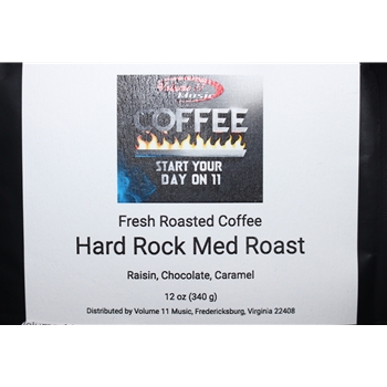 Volume 11 Music Hard Rock Med Roast Coffee