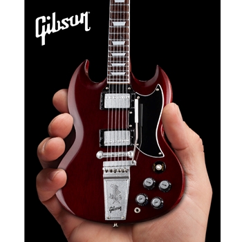Axe Heaven Gibson 1964 SG Standard Cherry 1:4 Scale Mini Guitar Model