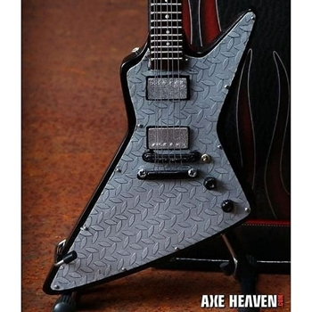 Axe Heaven James Hetfield “Diamond Plate” Miniature Guitar Replica Collectible