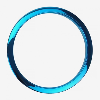 BASS DRUM O'S 6" BLUE