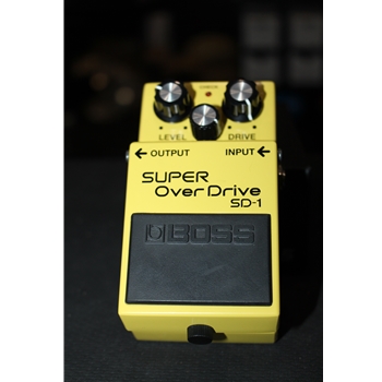 Boss SD-1 Super Overdrive Pedal SD1 USED