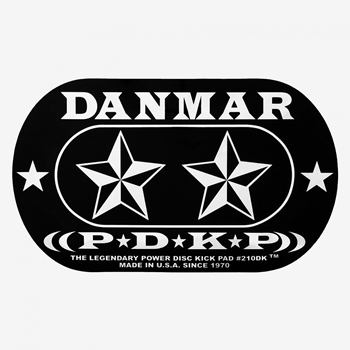 Danmar Danmar Bass Drum Double Kick Impact Pad Flame