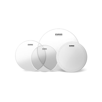Evans G2 Clear Rock Pack (10", 12", 16") with 14" HD Dry Snare Batter