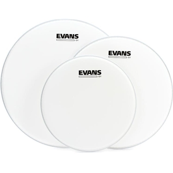 Evans Tom Pack G1 Coated 10,12,14 Drum Heads