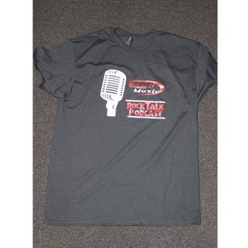 Volume 11 Music RockTalk PodCast Tee Shirt XL Black