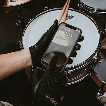 Zildjian Touchscreen Drummer's Gloves - Extra Large XL