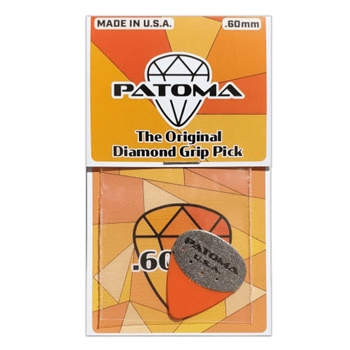 Patoma Delrin® Standard Pick: .60mm Orange